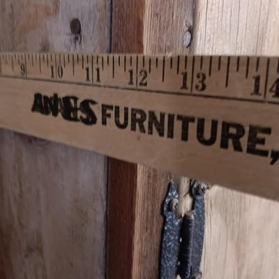 Rustic Barn wood Cupboard / wall shelf   Hand made.