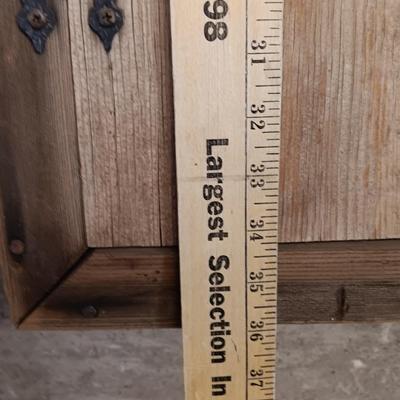 Rustic Barn wood Cupboard / wall shelf   Hand made.