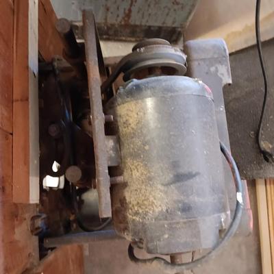 Vintage table saw wood topped