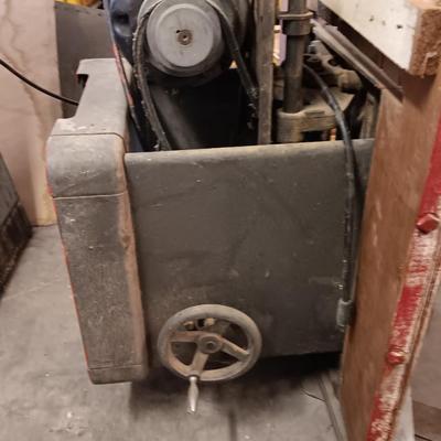 Vintage table saw wood topped