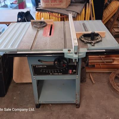 Delta 10" Table saw