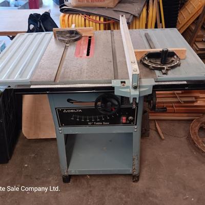 Delta 10" Table saw
