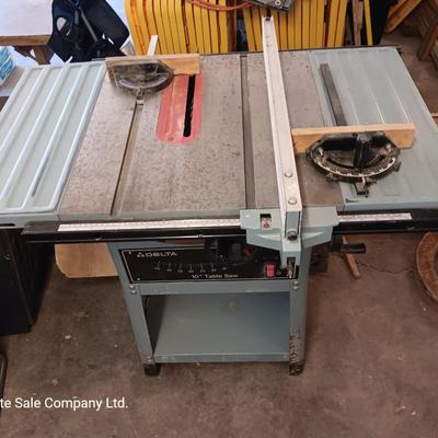Delta 10" Table saw