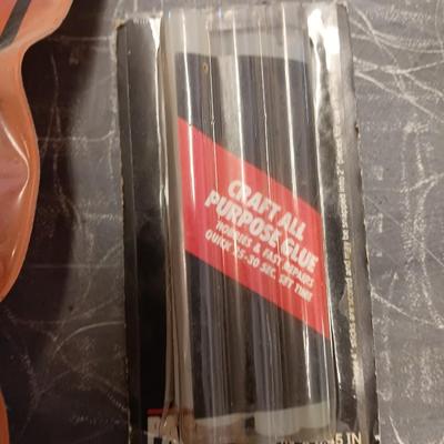 Milwaukee heat gun with electric glue gun and staple gun