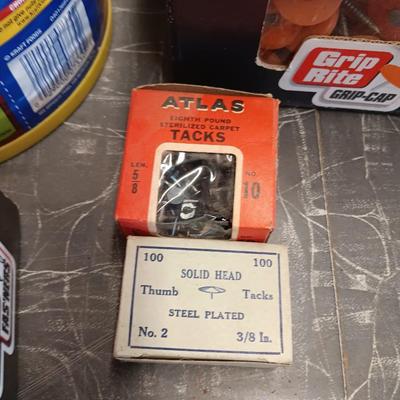 Large assortment of home and garden Hardware / screws / nails / and more