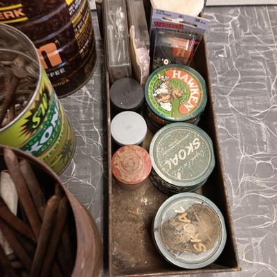 Large assortment of home and garden Hardware / screws / nails / and more