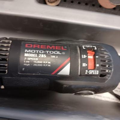 Weller Soldering Iron with case and contents