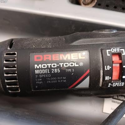 Weller Soldering Iron with case and contents