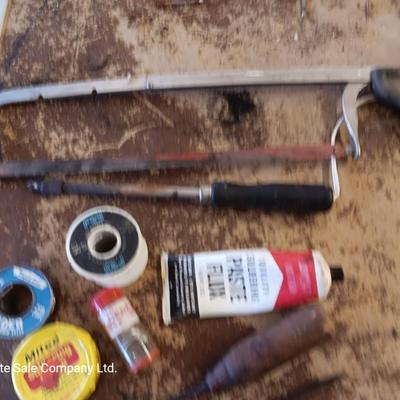 Weller Soldering Iron with case and contents