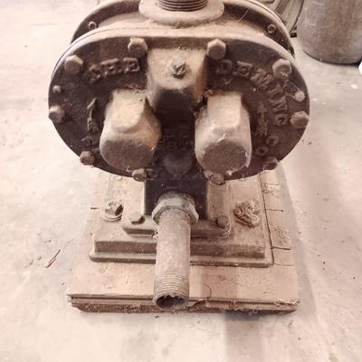 Antique The Deming Co Machinery