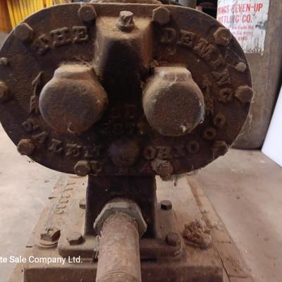 Antique The Deming Co Machinery
