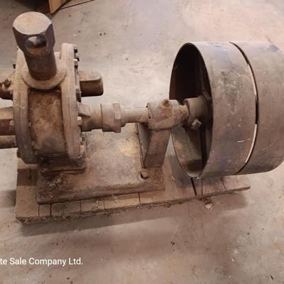 Antique The Deming Co Machinery