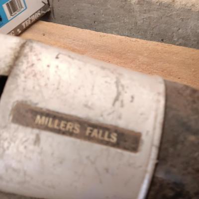 Vintage 1963 Millers Falls 1/2" ELECTRIC IMPACT WRENCH SP666 Model B with case