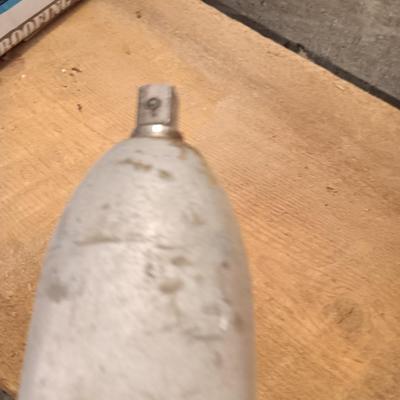 Vintage 1963 Millers Falls 1/2" ELECTRIC IMPACT WRENCH SP666 Model B with case