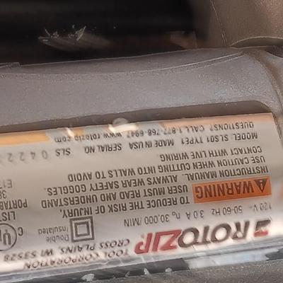 Solaris Rotozip spiral saw power tool with case and accessories