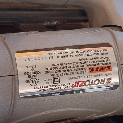 Solaris Rotozip spiral saw power tool with case and accessories