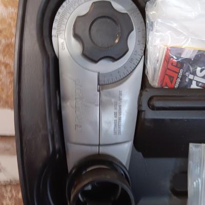 Solaris Rotozip spiral saw power tool with case and accessories