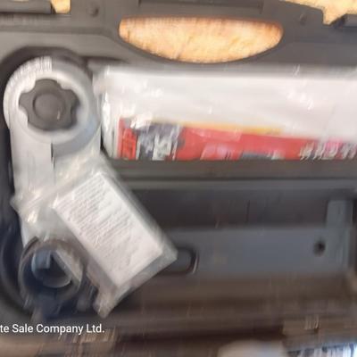 Solaris Rotozip spiral saw power tool with case and accessories