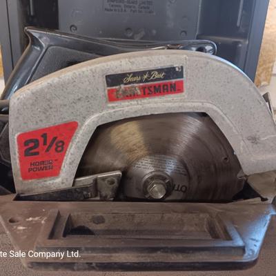 Craftsman 7 1/2 inch Circular saw with case