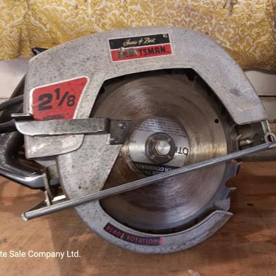 Craftsman 7 1/2 inch Circular saw with case
