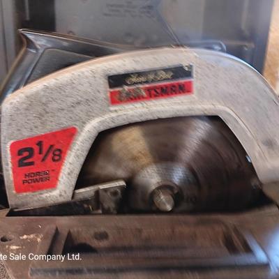 Craftsman 7 1/2 inch Circular saw with case