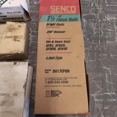 Assortment of Staples and brad nails