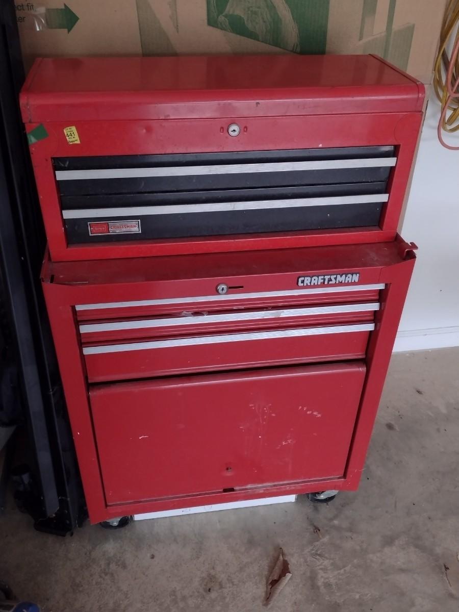 Craftsman Stack Toolbox without Key (No Contents)