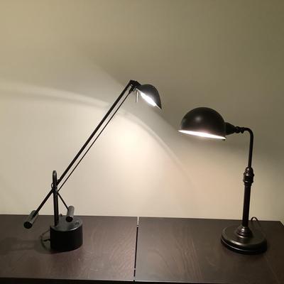 355 Lite Source is Haloteck Metal Black Desk Lamps