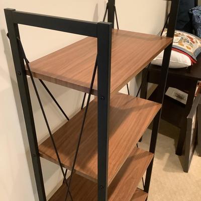 359 Mixed Material and Metal "X" sides Bookshelf