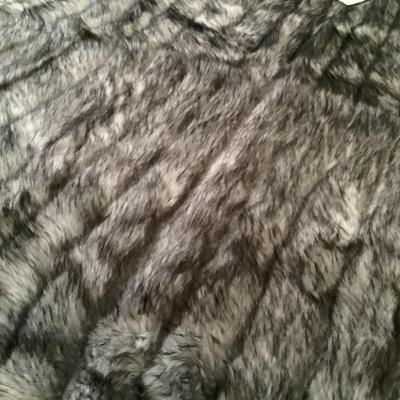 366 Restoration Hardware Faux Fur Throw