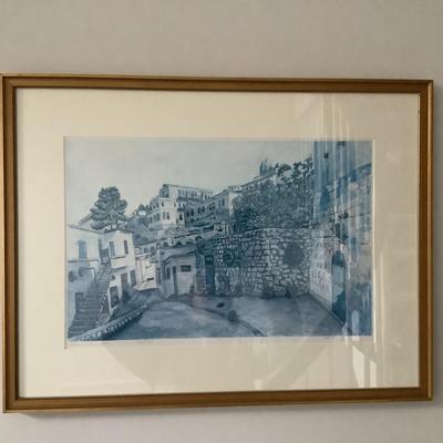 373 Signed and Numbered Print by Helen Lev Streetscape