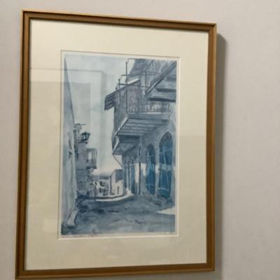 373 Signed and Numbered Print by Helen Lev Streetscape