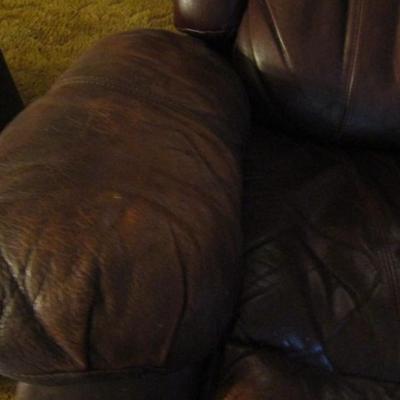 Ashley Furniture Faux Leather Reclining Chair