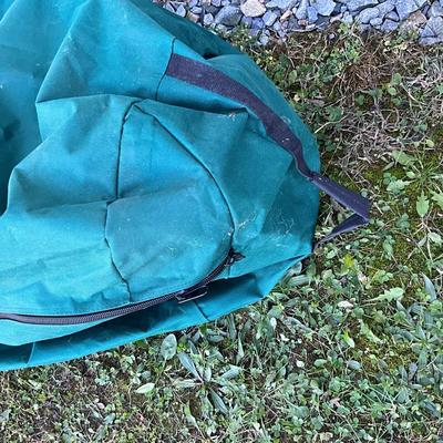 513 Large 6' Green Improvements Canvas Christmas Tree Storage Bag