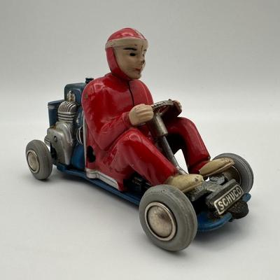 Vintage Schuco Micro Racer Go-Kart w/ Key