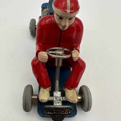 Vintage Schuco Micro Racer Go-Kart w/ Key