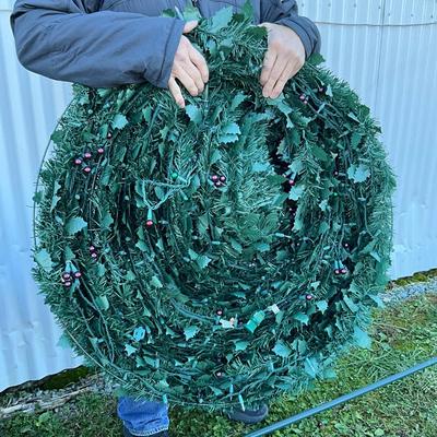 518 Large 6' Collapsible Christmas Tree on Wire Frame with Stand