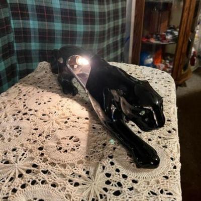 Mid Century Modern Panther TV light