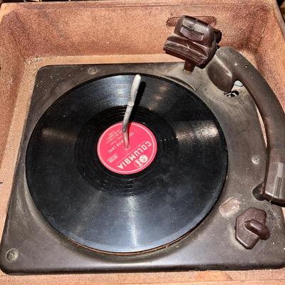 Vintage record player