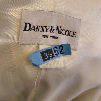 Holiday Glamour: Danny & Nicole White Blazer with Matching Vest - Size 14T