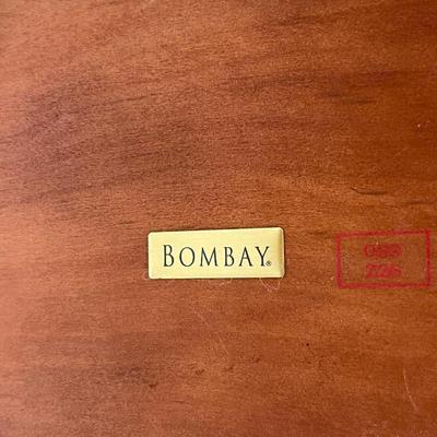BOMBAY ~ Mahogany & Brass Jewelry Box