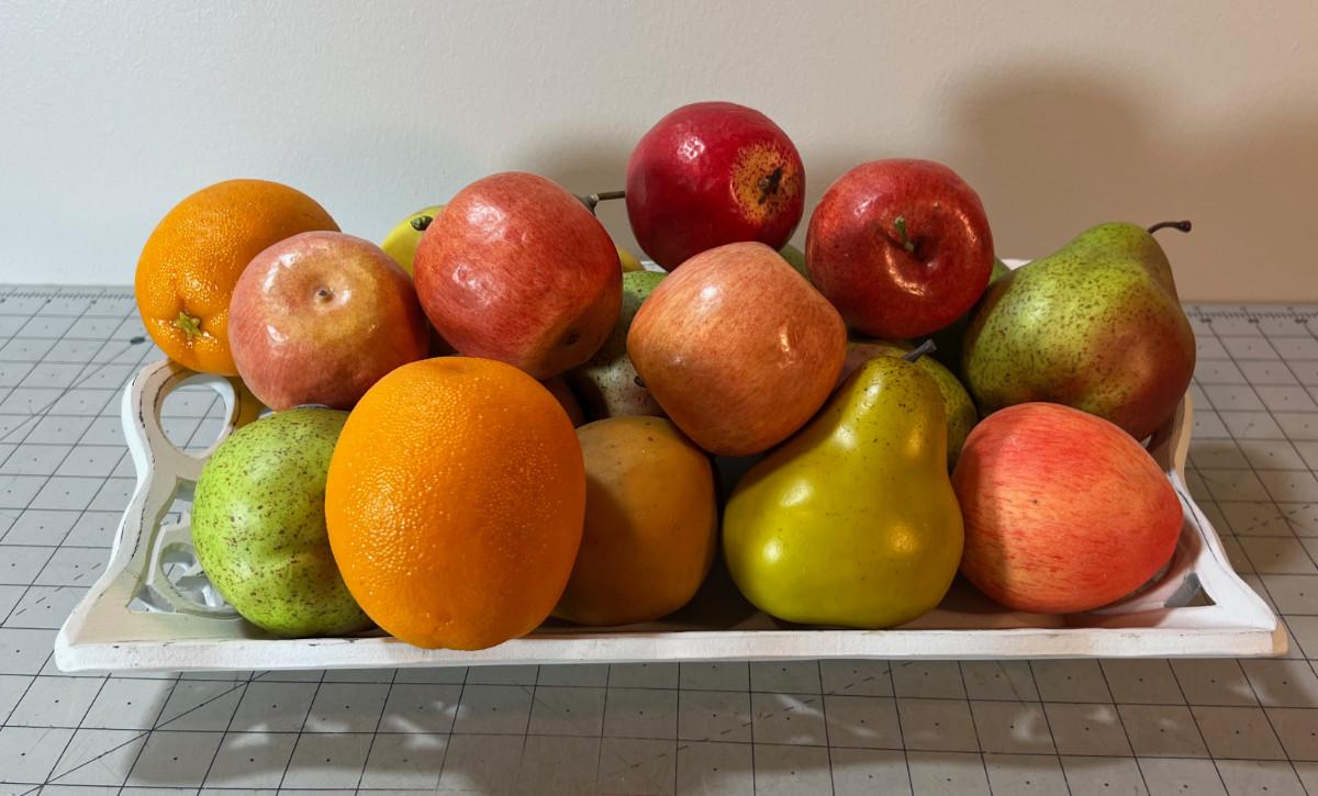 Large Lot of Faux Fruit realistic looking
