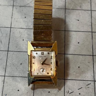 10K Hamilton GF Wrist Watch for Men