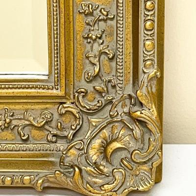 Gold Framed Ornate Mirror