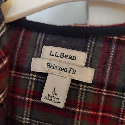 Ladies Size Large L.L. Bean, Patagonia, Simms Fleece, Flannel and More Outerwear (UB3-BBL)