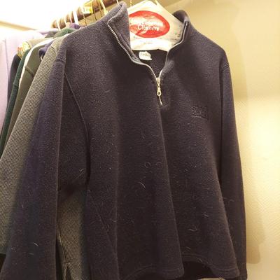 Ladies Size Large L.L. Bean, Patagonia, Simms Fleece, Flannel and More Outerwear (UB3-BBL)