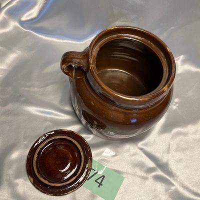Antique Bean Pot