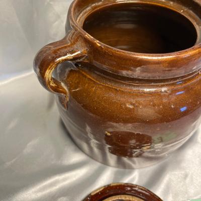 Antique Bean Pot