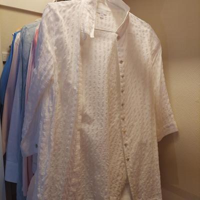Ladies Medium  to Large Linen and Cotton Tops by J. Jill, Talbots, Ralph Lauren and more (UB3-BBL)