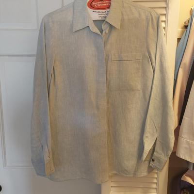 Ladies Medium  to Large Linen and Cotton Tops by J. Jill, Talbots, Ralph Lauren and more (UB3-BBL)